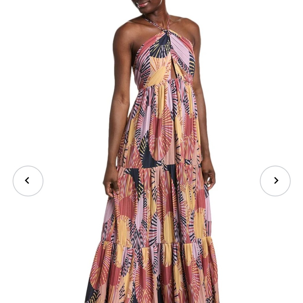 ba&sh Nastasia Halter Maxi Dress